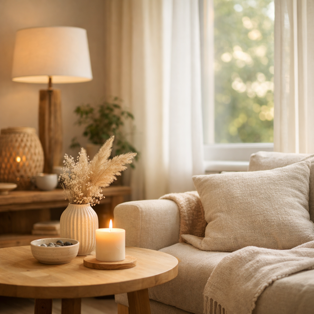 Ruhige Coaching-Atmosphäre mit warmem Licht